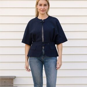 Bi La Li London Navy Blue Women's Jacket